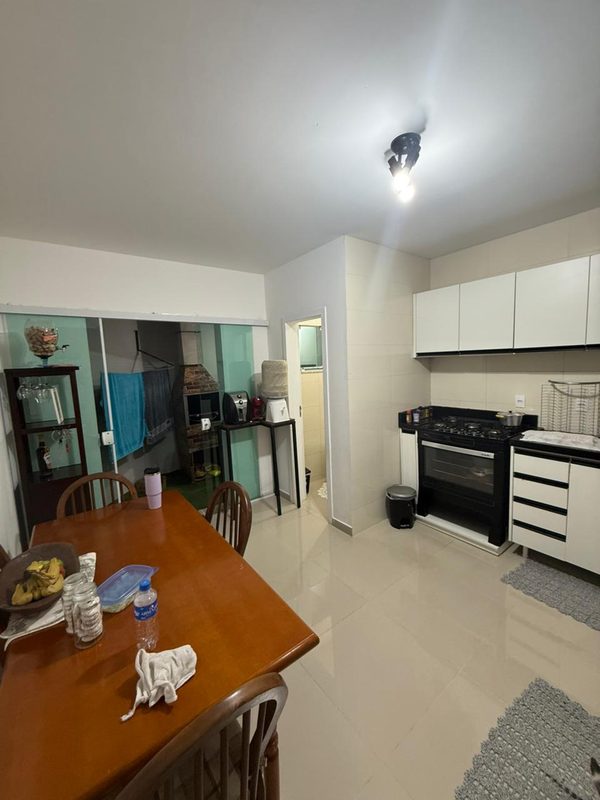 Sala e cozinha integradas